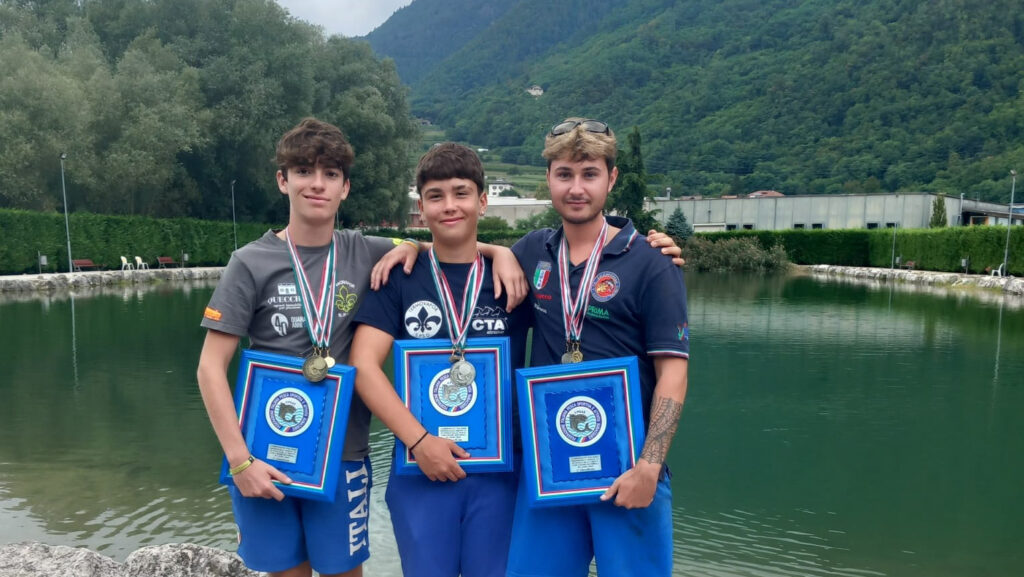 Novaledo (Tn), Brescia si fa sentire alla finale del Campionato Italiano Trota Lago U14 - 18 - 23